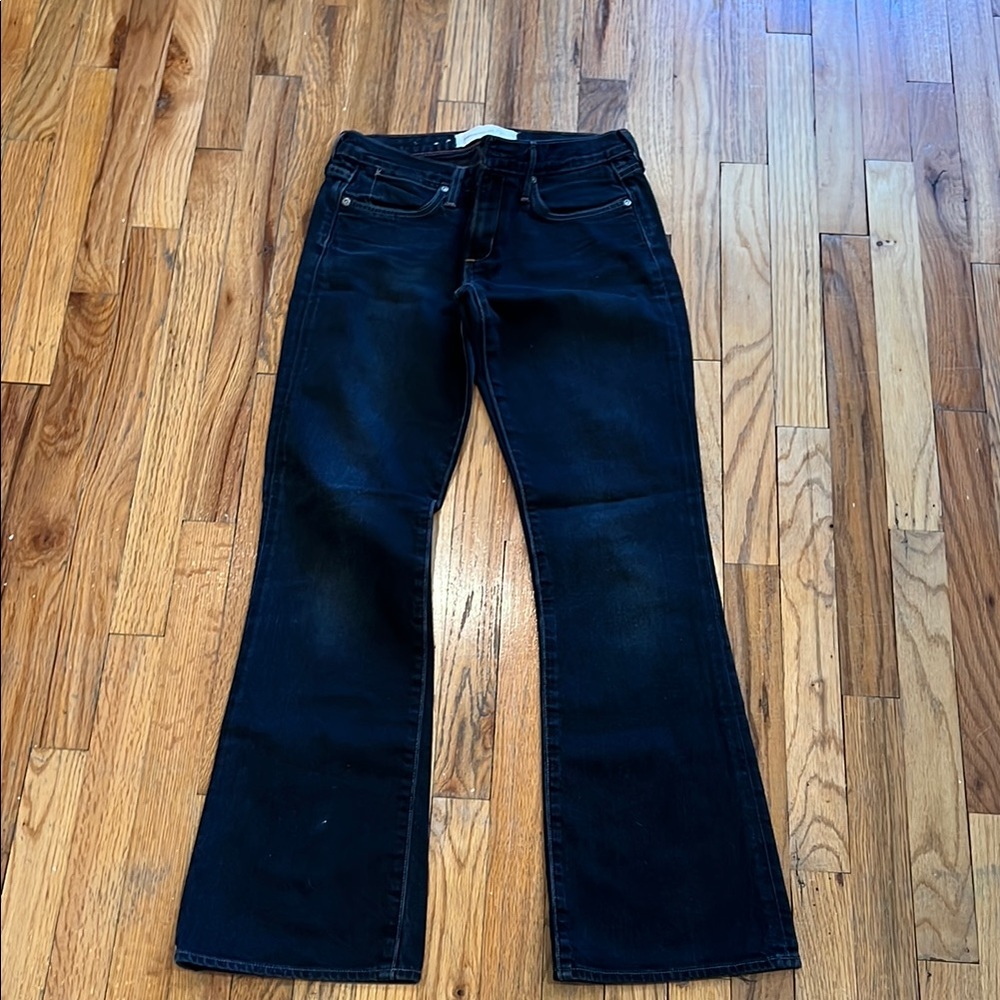 Women's Black Flared Jeans